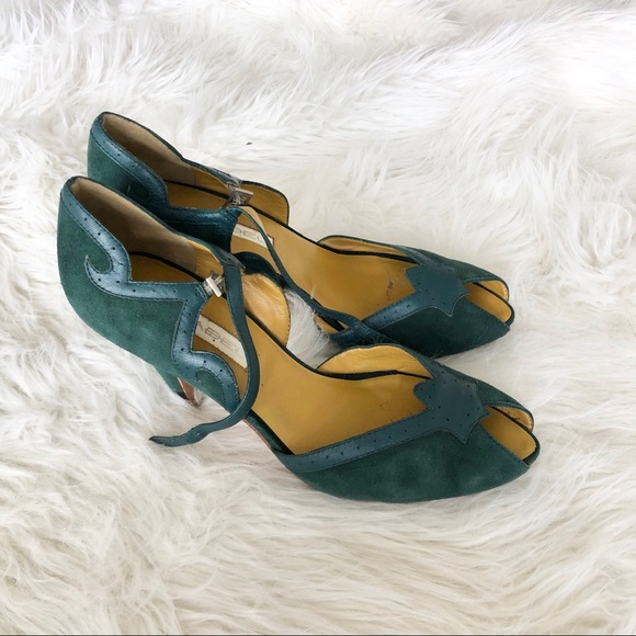 Vintage C Label green shoes - Picture 6 of 15